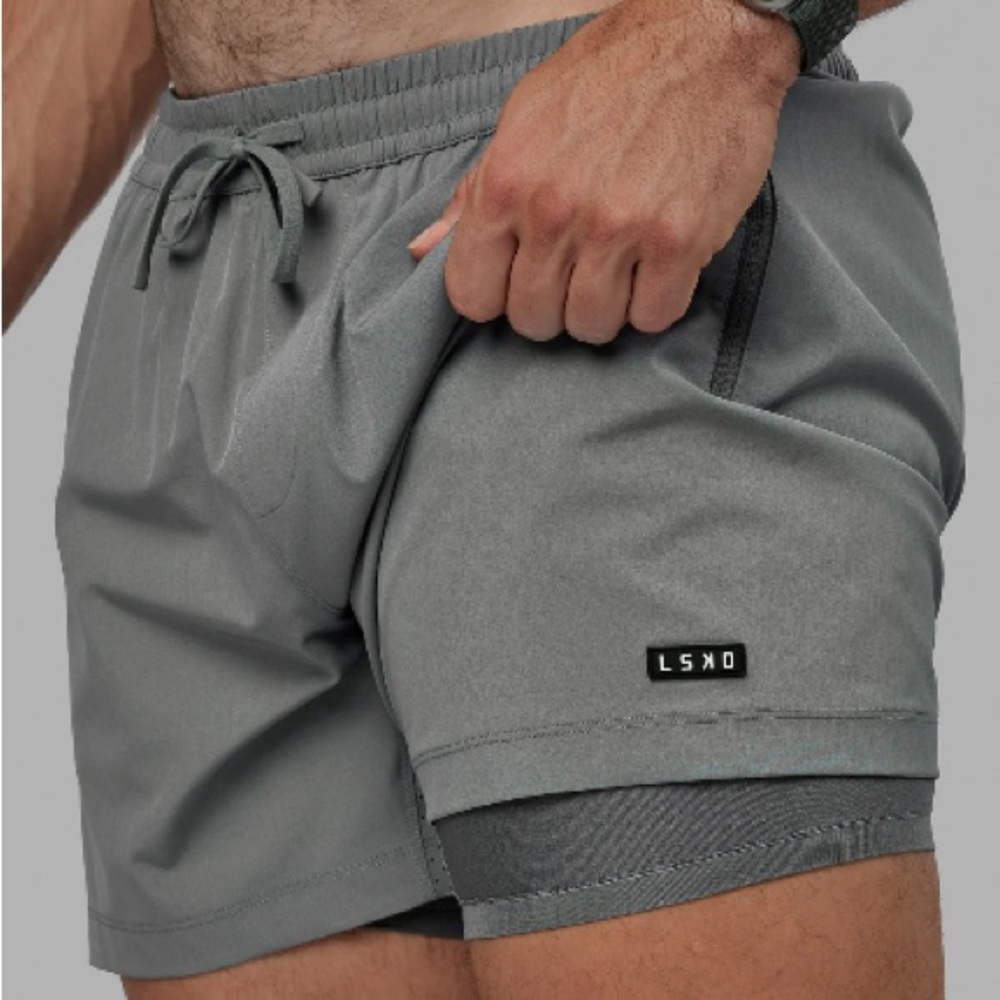lululemon athletica Men's Athletic Shorts in Gray